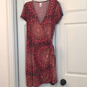 Wrap around dress